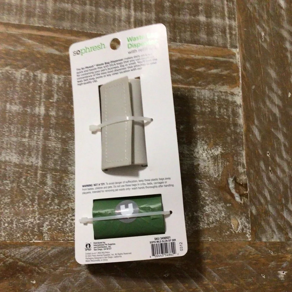 So Phresh Waste Bag‎ Dispenser SKU 3490931